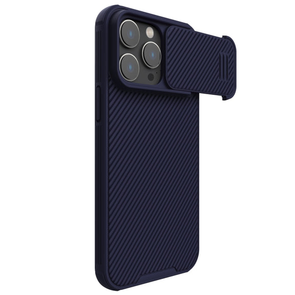 For iPhone 14 Pro Max NILLKIN CamShield S PC Phone Case(Royal Blue)