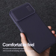 For iPhone 14 Pro Max NILLKIN CamShield S PC Phone Case(Black)