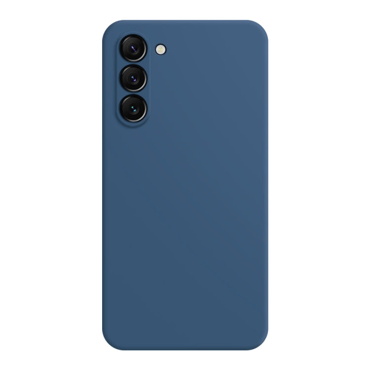 For Samsung Galaxy S23+ 5G Imitation Liquid Silicone Phone Case(Blue)