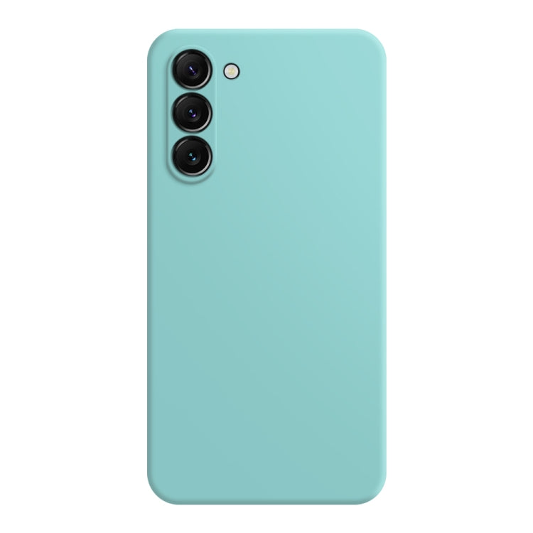 For Samsung Galaxy S23+ 5G Imitation Liquid Silicone Phone Case(Sky Blue)