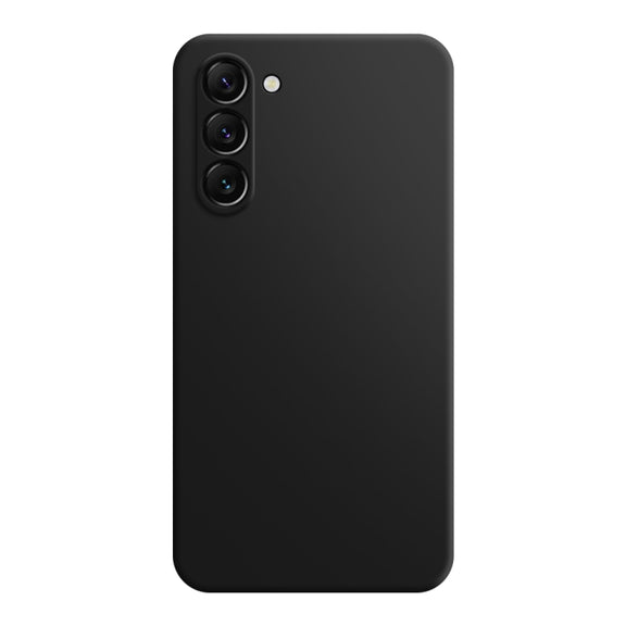 For Samsung Galaxy S23+ 5G Imitation Liquid Silicone Phone Case(Black)