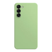 For Samsung Galaxy S23+ 5G Imitation Liquid Silicone Phone Case(Matcha Green)