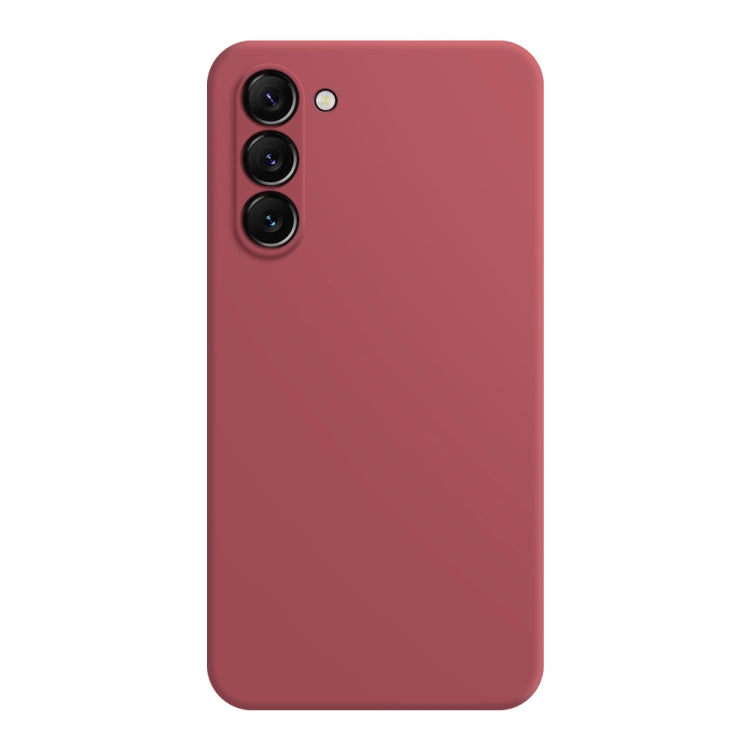 For Samsung Galaxy S23 5G Imitation Liquid Silicone Phone Case(Red)