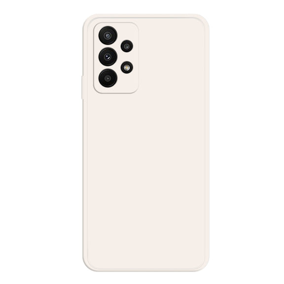 For Samsung Galaxy A23 Imitation Liquid Silicone Phone Case(White)