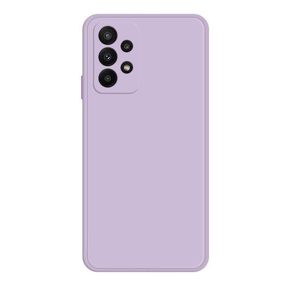 For Samsung Galaxy A23 Imitation Liquid Silicone Phone Case(Purple)