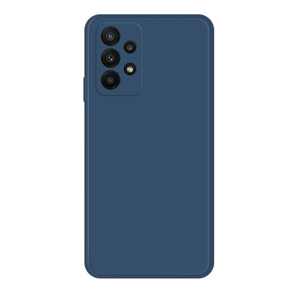 For Samsung Galaxy A23 Imitation Liquid Silicone Phone Case(Blue)