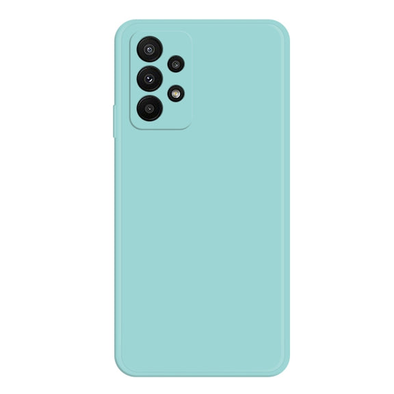 For Samsung Galaxy A23 Imitation Liquid Silicone Phone Case(Sky Blue)