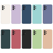 For Samsung Galaxy A23 Imitation Liquid Silicone Phone Case(White)