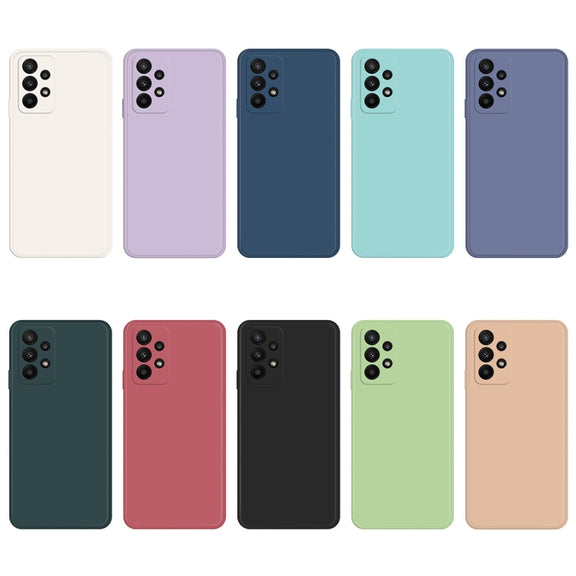 For Samsung Galaxy A23 Imitation Liquid Silicone Phone Case(White)