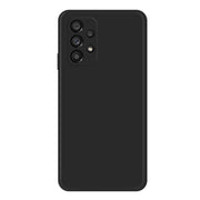 For Samsung Galaxy A53 5G Imitation Liquid Silicone Phone Case(Black)