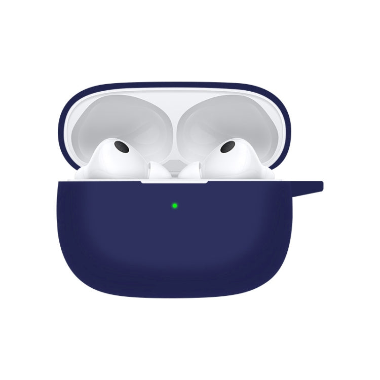 For vivo TWS 3 Silicone Earphone Protective Case(Dark Blue)