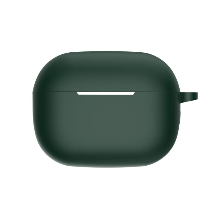 For vivo TWS 3 Pro Silicone Earphone Protective Case(Night Green)