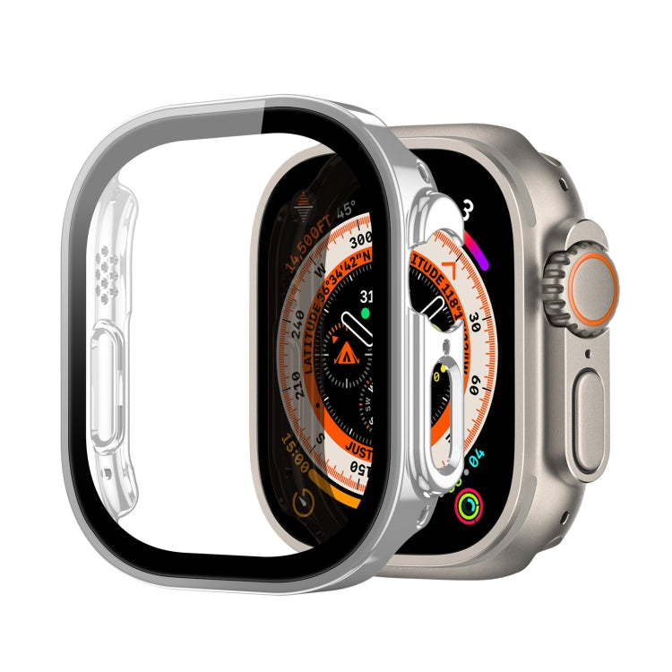 For Apple Watch Ultra 2 49mm / Ultra 49mm DUX DUCIS Electroplated PC Watch Case(Silver)