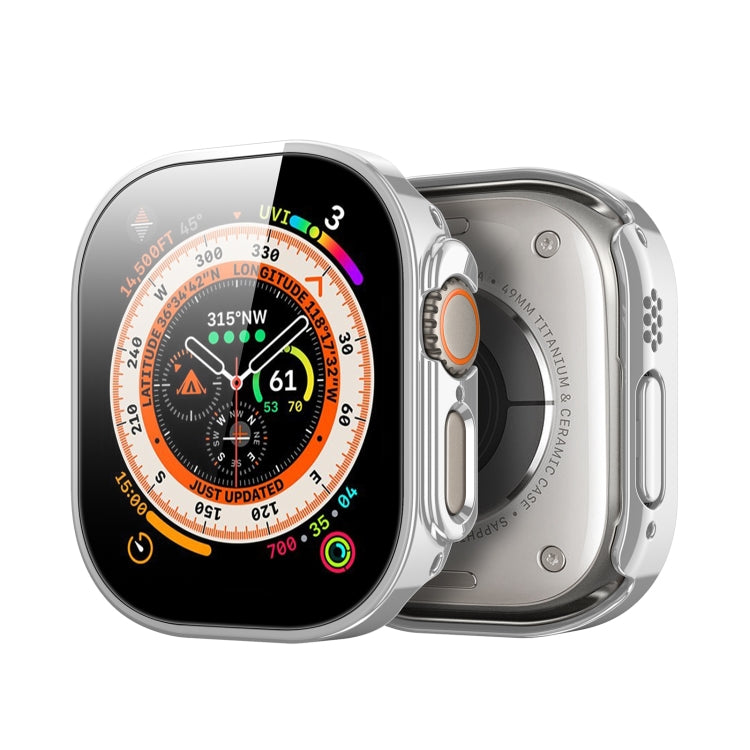 For Apple Watch Ultra 2 49mm / Ultra 49mm DUX DUCIS Electroplated PC Watch Case(Silver)