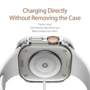 For Apple Watch Ultra 2 49mm / Ultra 49mm DUX DUCIS Electroplated PC Watch Case(Silver)