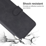 For Motorola Moto G53 Leather Phone Case(Black)