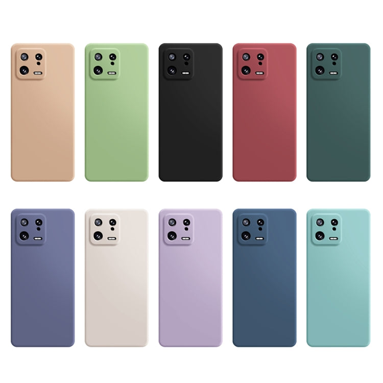 For Xiaomi 13 Imitation Liquid Silicone Phone Case(Grey)