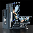 For Samsung Galaxy Z Fold4 GKK Integrated Magnetic Folding Phone Case with Pen Case(Green) - free shipping - PMC TechLife - Order now!