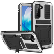 For Samsung Galaxy S23 5G R-JUST Life Water-resistant Dustproof Shockproof Phone Case(Silver)