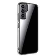 For Samsung Galaxy A34 Armor Clear TPU Hard PC Phone Case(Clear)
