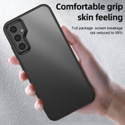 For Samsung Galaxy A34 Armor Clear TPU Hard PC Phone Case(Clear)