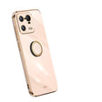 For Xiaomi 13 Pro XINLI Straight Edge 6D Electroplate TPU Phone Case with Ring Holder(Pink) - free shipping - PMC TechLife - Order now!