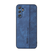 For Samsung Galaxy A14 5G AZNS 3D Embossed Skin Feel Phone Case(Sapphire Blue)