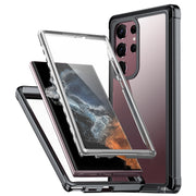 For Samsung Galaxy S23 Ultra 5G RedPepper Transparent Shockproof Phone Case