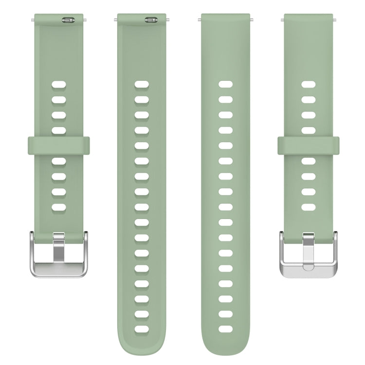 For Keep Band B5 / B4 / B4 Lite 16mm Glossy Surface Silicone Watch Band(Glacier Green)