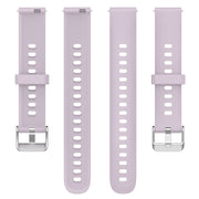For Keep Band B5 / B4 / B4 Lite 16mm Glossy Surface Silicone Watch Band(Purple)