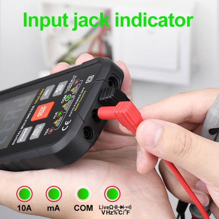 HABOTEST HT116 Large Screen Smart Automatic Digital Multimeter