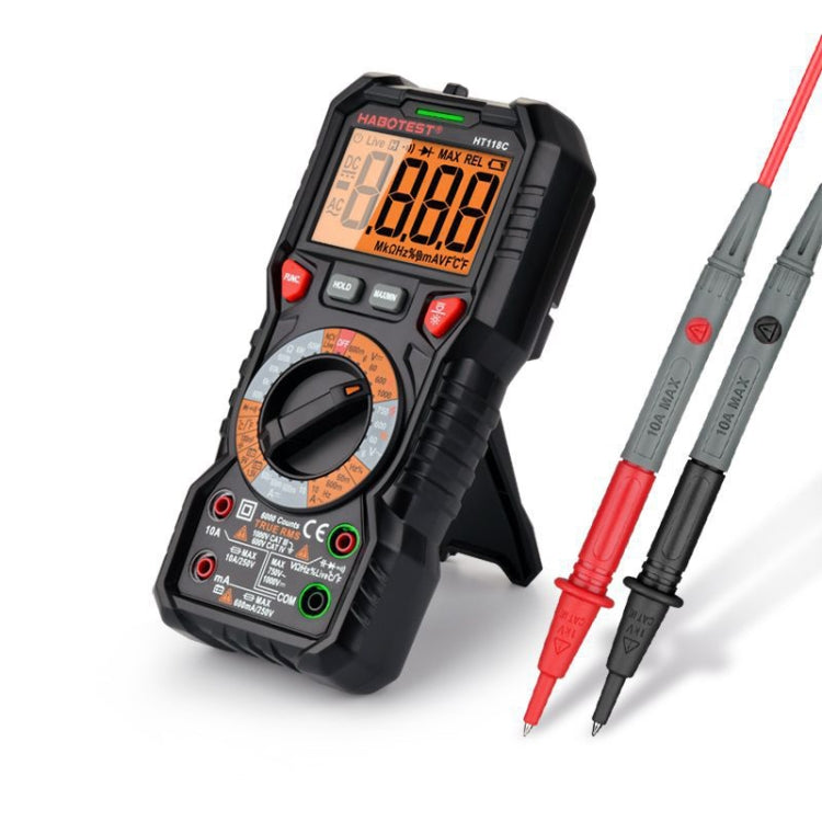 HABOTEST HT118C Handheld High-precision Manual Digital Multimeter