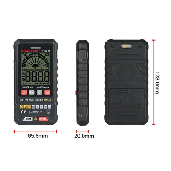 HABOTEST HT124B Mini Digital Display High-precision Multimeter