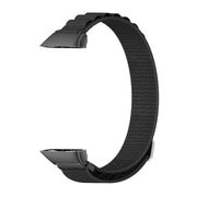For Huawei Band 6 / Honor Band 6 / 7 MIJOBS Nylon Breathable Watch Band(Black) - Watch Bands by MIJOBS