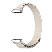 For Huawei Band 7 / 7 NFC MIJOBS Nylon Breathable Watch Band(Grey Silver)