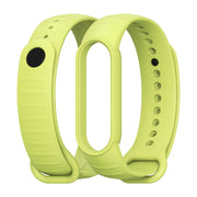 For Xiaomi Mi Band 7 / 6 / 5 MIJOBS Ripple Texture TPU Watch Band(Grass Green)