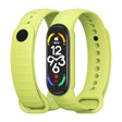 For Xiaomi Mi Band 7 / 6 / 5 MIJOBS Ripple Texture TPU Watch Band(Grass Green) - Watch Bands by MIJOBS | Online Shopping South Africa | PMC TechLife | Buy Now Pay Later Mobicred