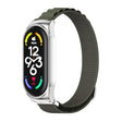 For Xiaomi Mi Band 7 / 7 NFC MIJOBS CS Nylon Breathable Watch Band(Army Green Silver) - Watch Bands by MIJOBS