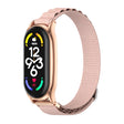 For Xiaomi Mi Band 6 / 5 / 4 / 3 MIJOBS PLUS Nylon Breathable Watch Band(Pink Rose Gold) - Watch Bands by MIJOBS