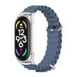 For Xiaomi Mi Band 6 / 5 / 4 / 3 MIJOBS CS Marine Silicone Breathable Watch Band(Space Blue Silver)