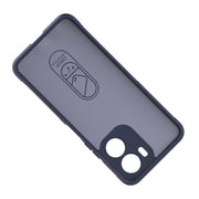 For vivo Y16 4G Global Magic Shield TPU + Flannel Phone Case(Grey)