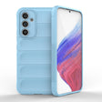For Samsung Galaxy A54 5G Magic Shield TPU + Flannel Phone Case(Light Blue) - free shipping - PMC TechLife - Order now!