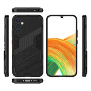 For Samsung Galaxy A34 5G Punk Armor 2 in 1 PC + TPU Phone Case(Black)