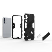 For Samsung Galaxy A34 5G Punk Armor 2 in 1 PC + TPU Phone Case(Black)