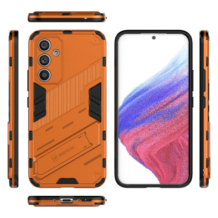 For Samsung Galaxy A54 5G Punk Armor 2 in 1 PC + TPU Phone Case(Orange)