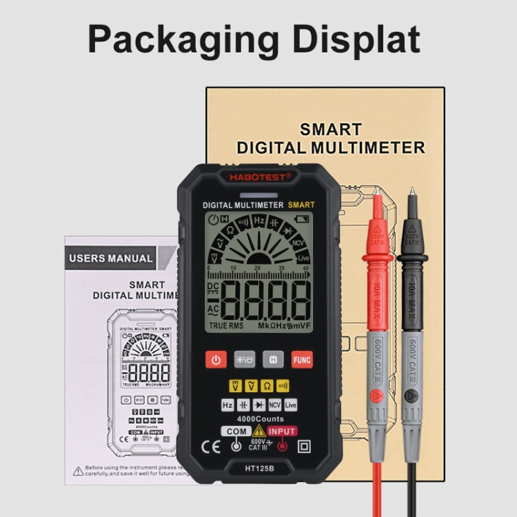 HABOTEST HT125B Digital High Precision Mini Universal Meter