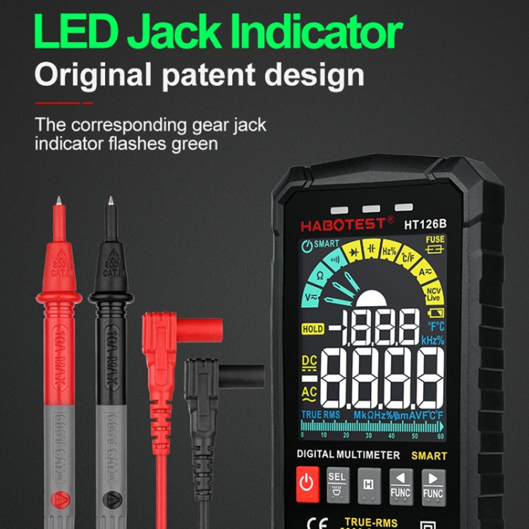 HABOTEST HT126B Digital High Precision Mini Multimeter