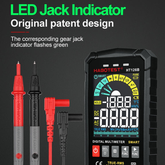 HABOTEST HT126B Digital High Precision Mini Multimeter