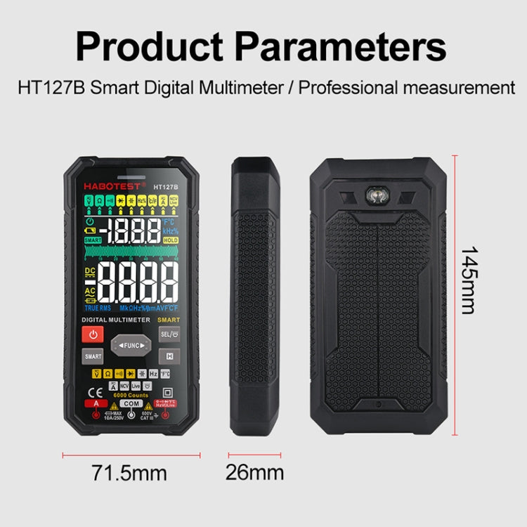 HABOTEST HT127B Digital Multimeter