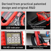 HABOTEST HT208A 1000A Clamp Multi-Function Anti-burning Digital Multimeter